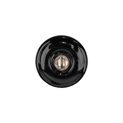 Vintage Dk Montana Classical Shank Back Glass Button - 28L/18mm Detail