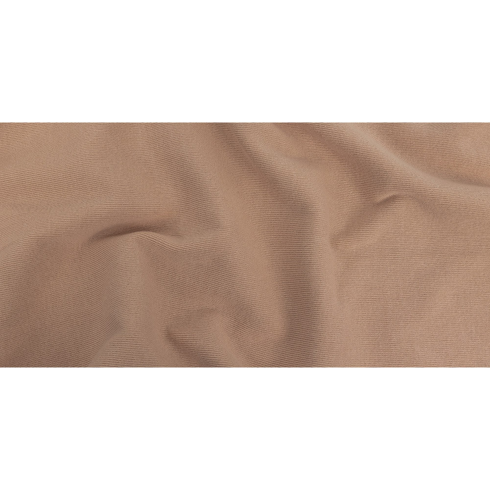 Helmut Lang Dusty Rose 1x1 Tubular Cotton Ribbed Knit Full