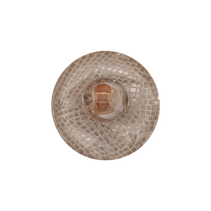 Snake and White Shank Back Plastic Button - 34L/21.5mm Detail