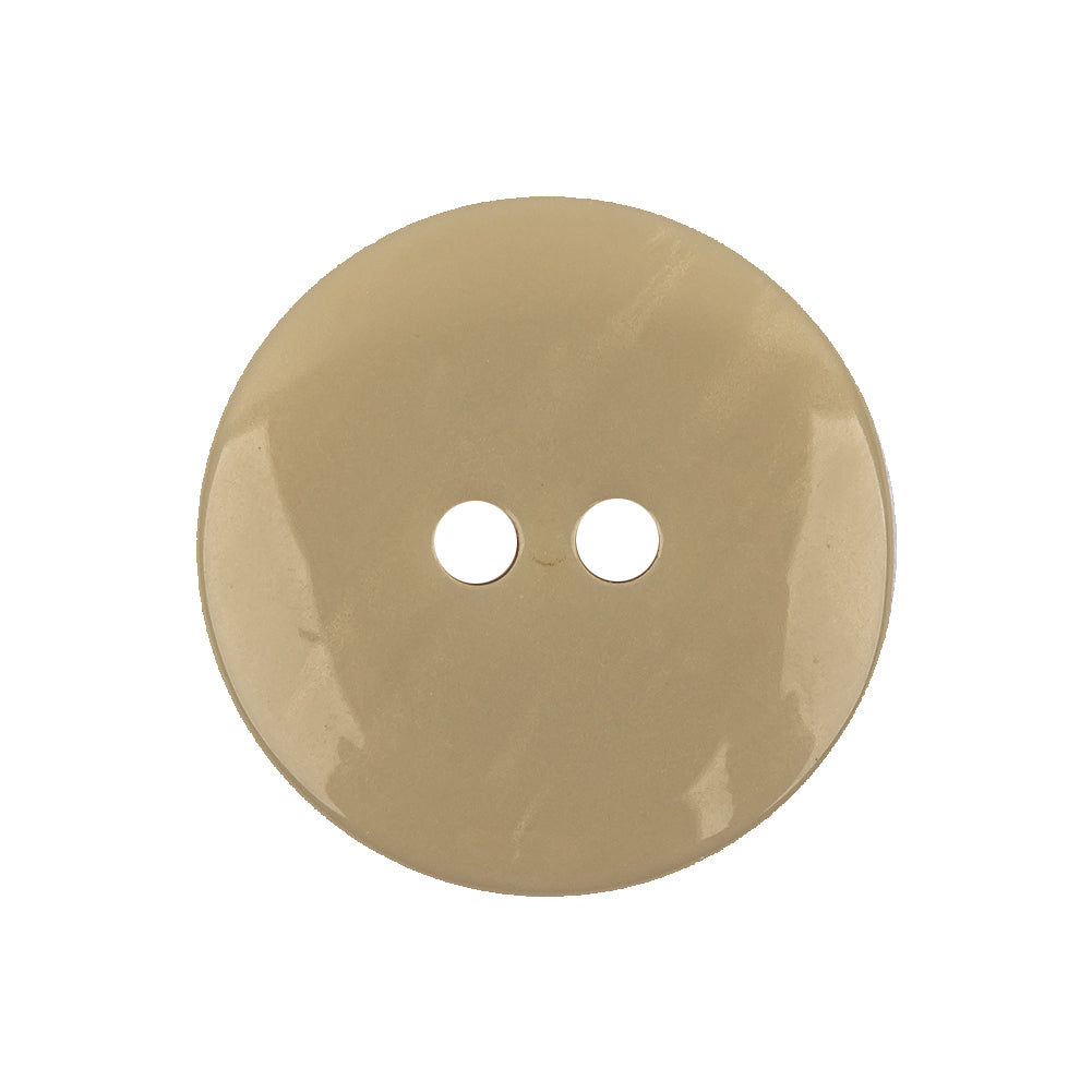 Eggshell, Peridot and Pink Iridescent 2-Hole Shallow Plate Button - 40L/25.5mm Detail