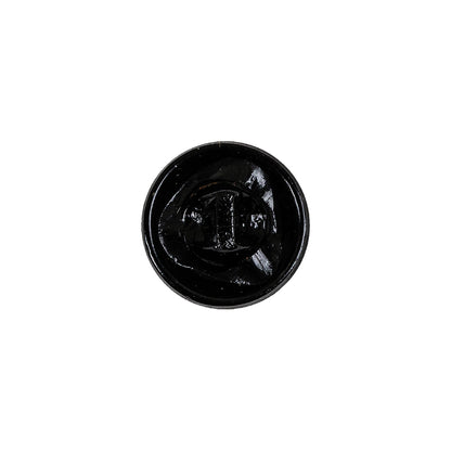 Vintage Gunmetal Knotted Shank Back Glass Button - 22L/14mm Detail