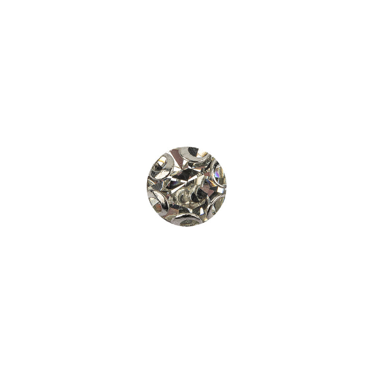 template--25130090922057__main-Vintage Swarovski Crystal Rhinestone and Silver Edged Self Back Button - 12L/7.5mm