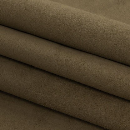 Italian Military Olive Faux Ultrasuede Folded