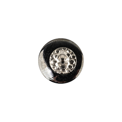 Vintage Swarovski Crystal Aluminum Foiled Dome-Shaped Shank Back Button - 22L/14mm Detail