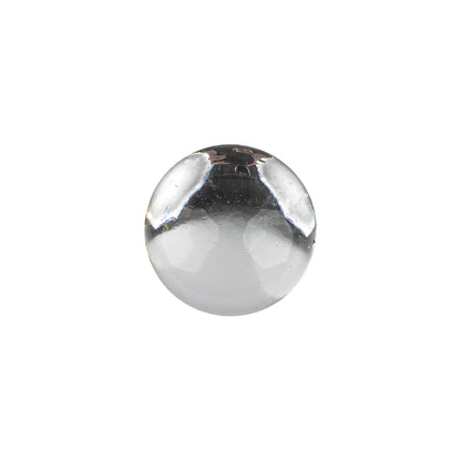 Vintage Swarovski Crystal Aluminum Foiled Dome-Shaped Shank Back Button - 22L/14mm