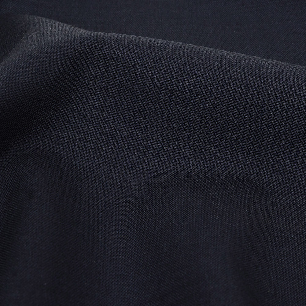Theory Dark Navy Stretch Wool Suiting Detail