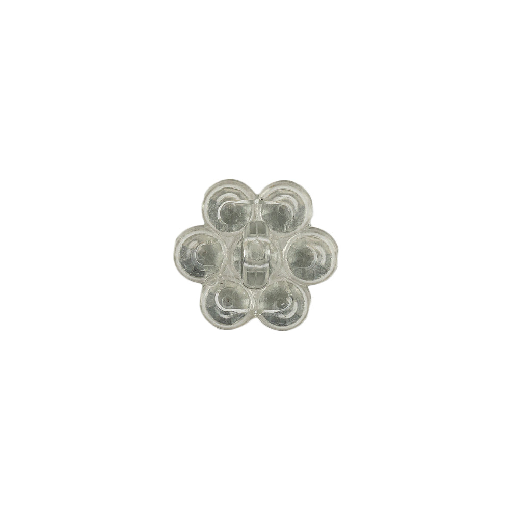 Vintage Crystal Rhinestones Transparent Daisy Shank Back Button - 20L/12.5mm Detail