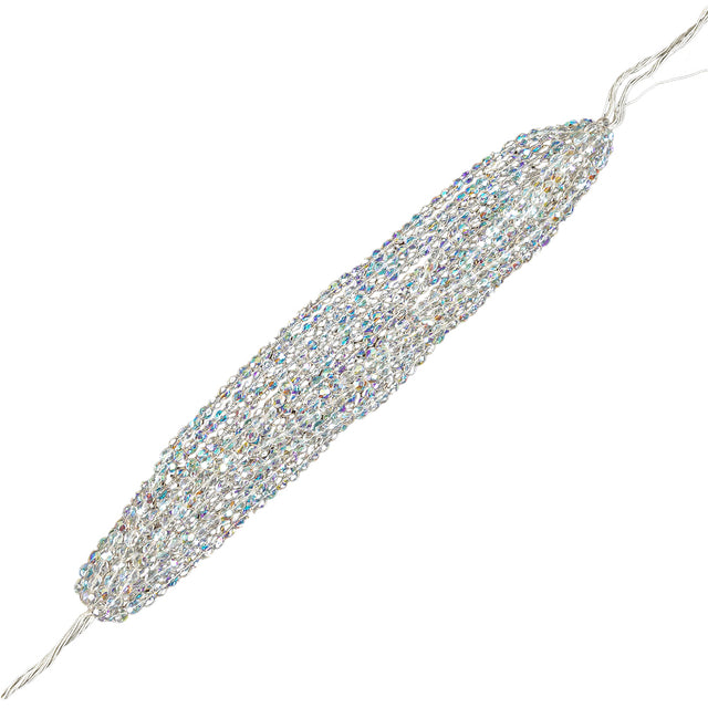 Vintage Crystal Iris Beaded Strands Bundle - 5mm x 9.5"