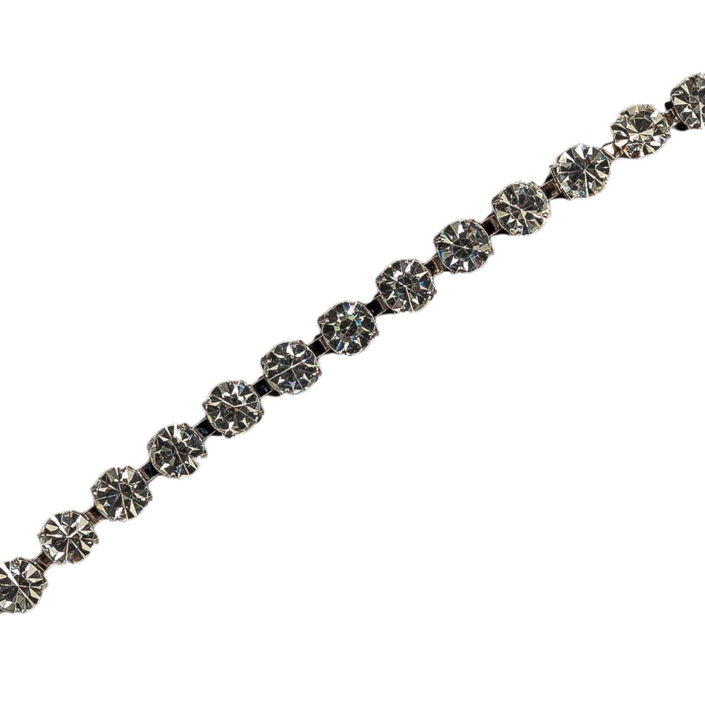 Vintage Crystal Rhinestones Chain Belt - 40.5" Detail