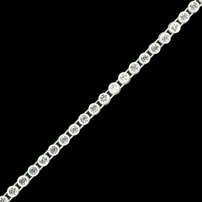 Vintage Crystal and White Rhinestone Trimming - 3mm Detail