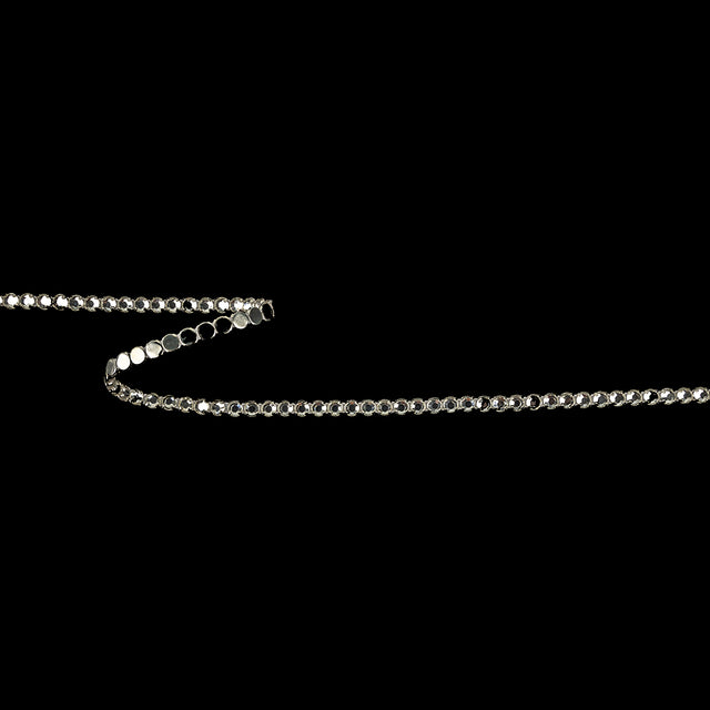 Vintage Swarovski One Row Crystal and Silver Rhinestone Trimming - 0.1875"