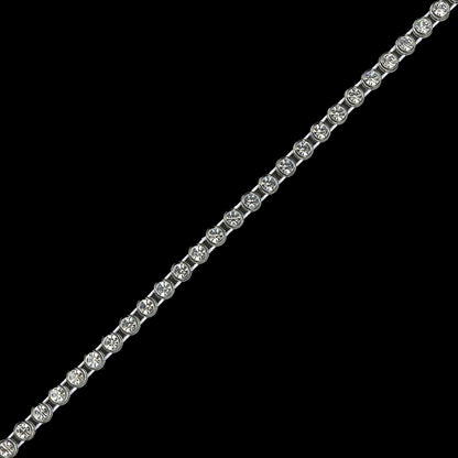 Vintage Crystal and Clear Rhinestone Trimming - 3mm