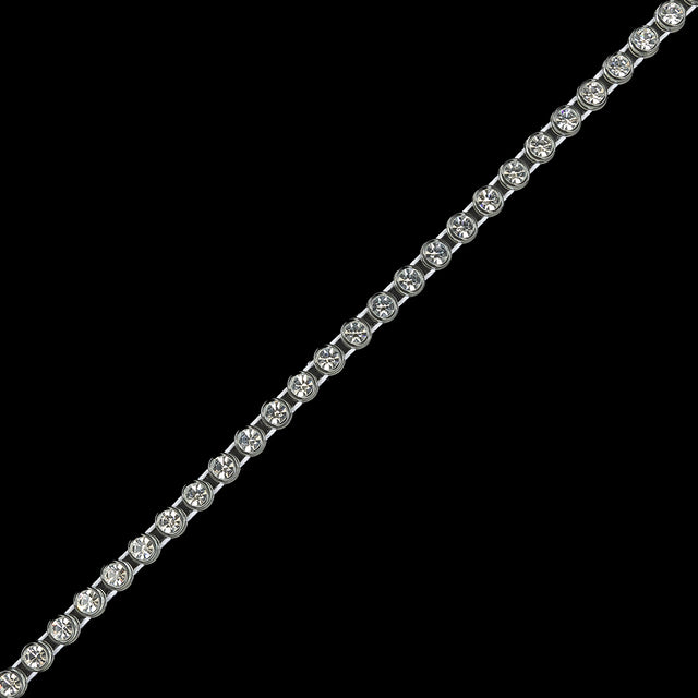 Vintage Crystal and Clear Rhinestone Trimming - 3mm