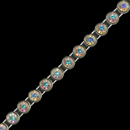 Vintage Crystal AB and Clear Rhinestone Trimming - 5mm Detail