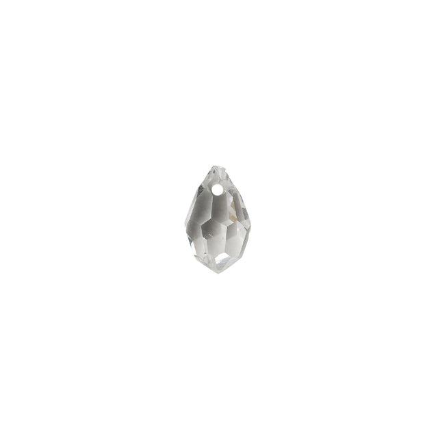 Vintage Czech Imitation Crystal Teardrop Ornament - 10mm x 6mm