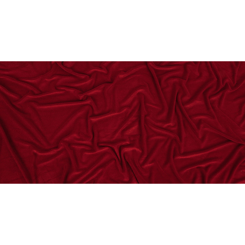Red Radiant Rayon French Terry Full