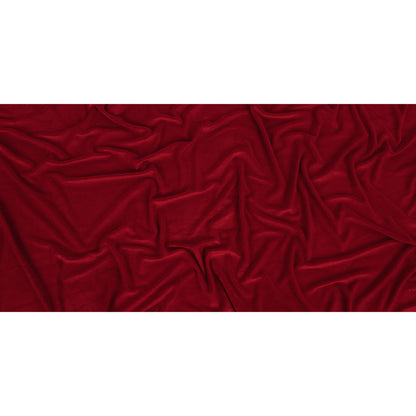 Red Radiant Rayon French Terry Full