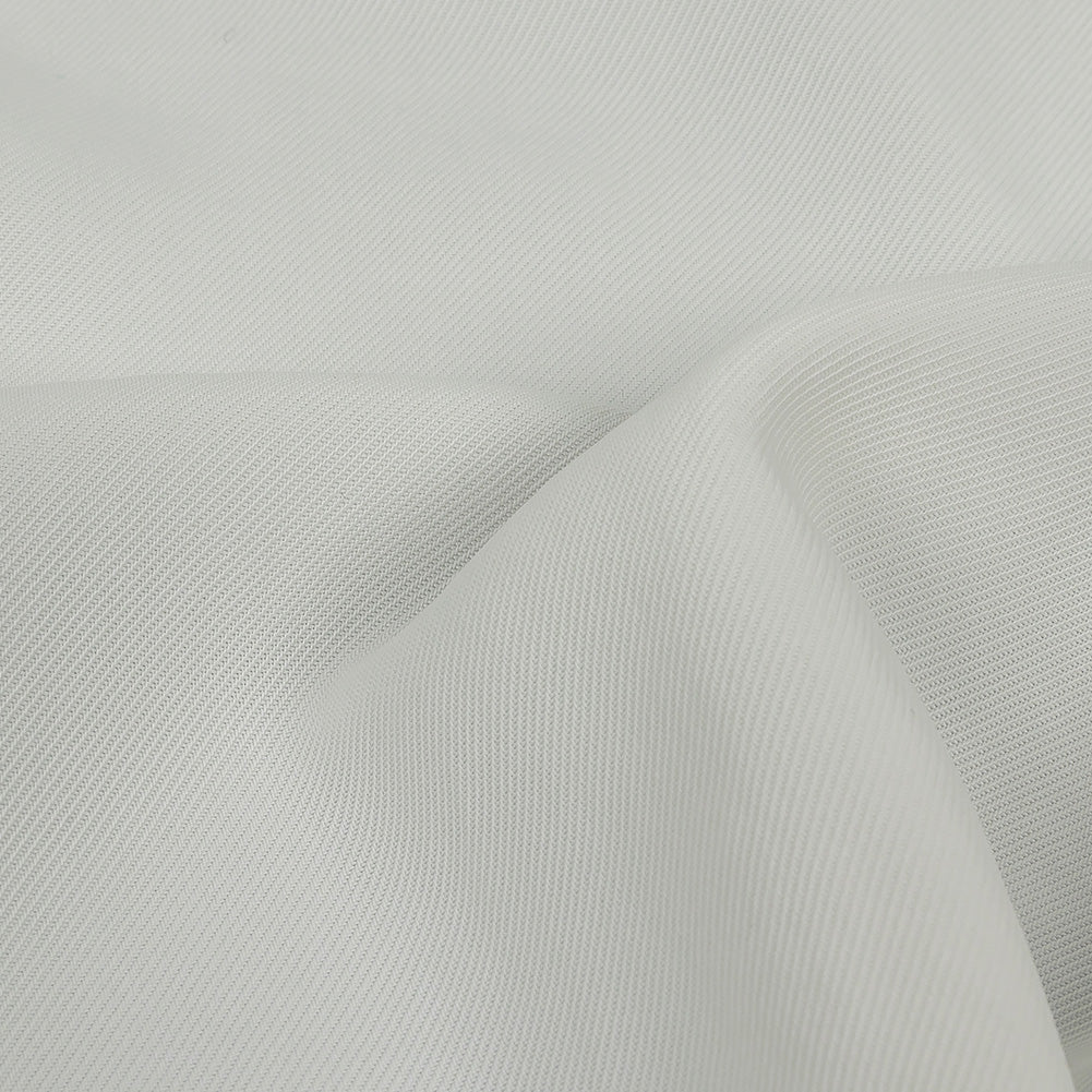 Cloud Dancer Sleek Polyester Twill Detail