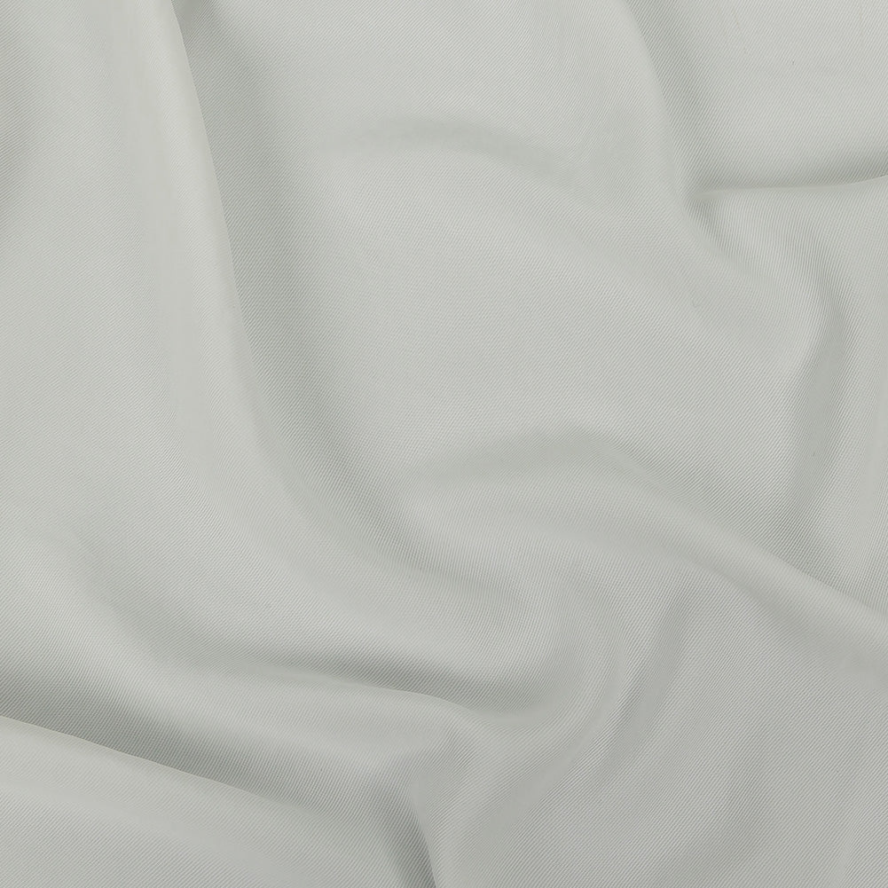 Cloud Dancer Sleek Polyester Twill