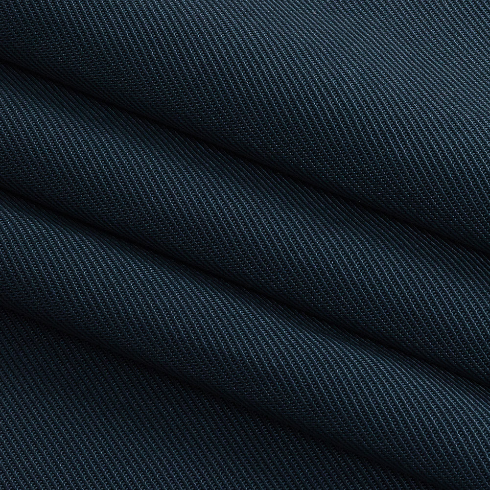 Navy Sleek Polyester Twill Folded