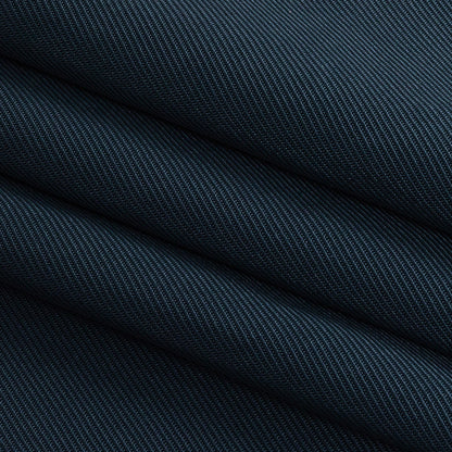 Navy Sleek Polyester Twill Folded