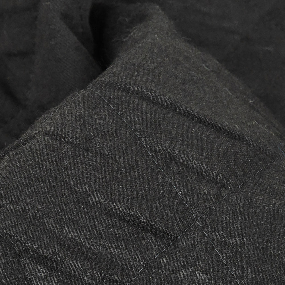 Matte Black Diamond Stitch Quilted Coating Detail