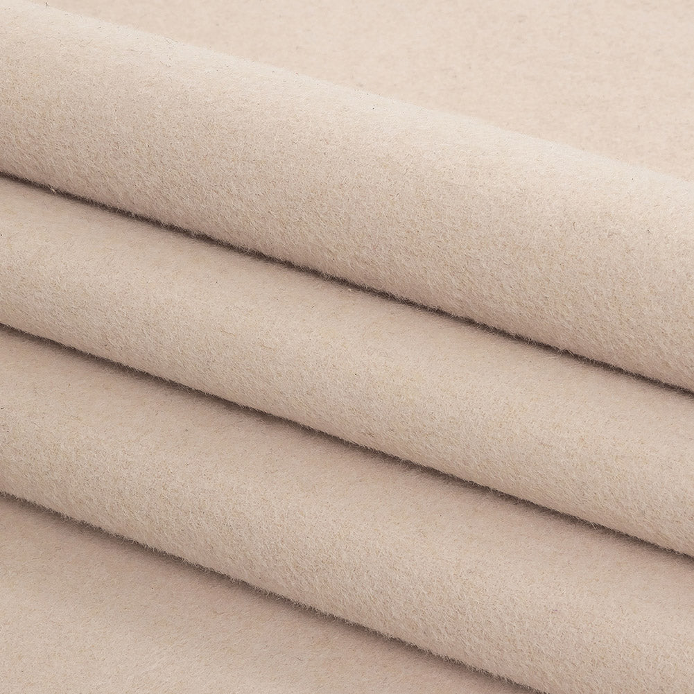 Morganite Wool and Cashmere Double Cloth Folded