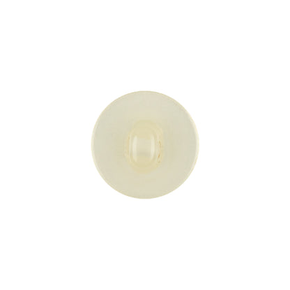 Vintage Ivory Pearlescent Flat Shank Back Plastic Button - 22L/14mm Detail