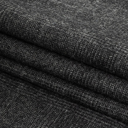 Italian Gray Glen Plaid Super 110 Wool Suiting Folded