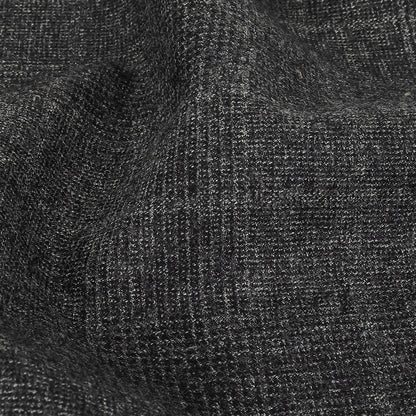 Italian Gray Glen Plaid Super 110 Wool Suiting Detail