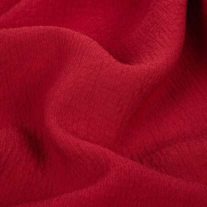 Rose Stretch Creped Double Cloth Detail