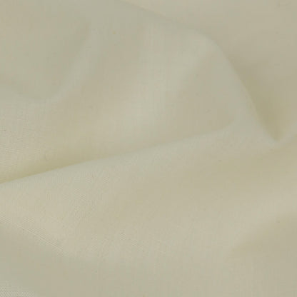 Cotton and Polyester Poplin by Theory - Cream Detail