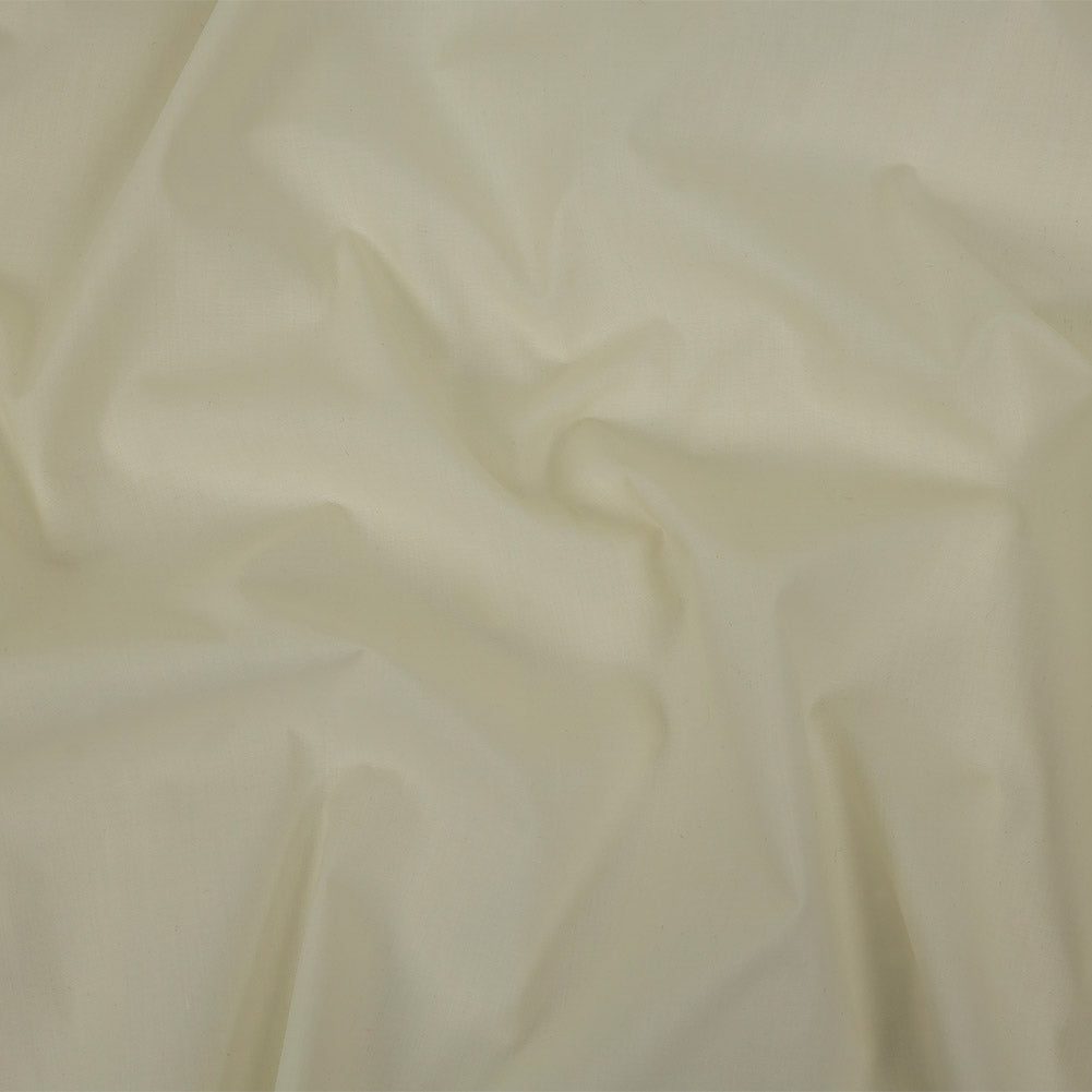 Cotton and Polyester Poplin by Theory - Cream