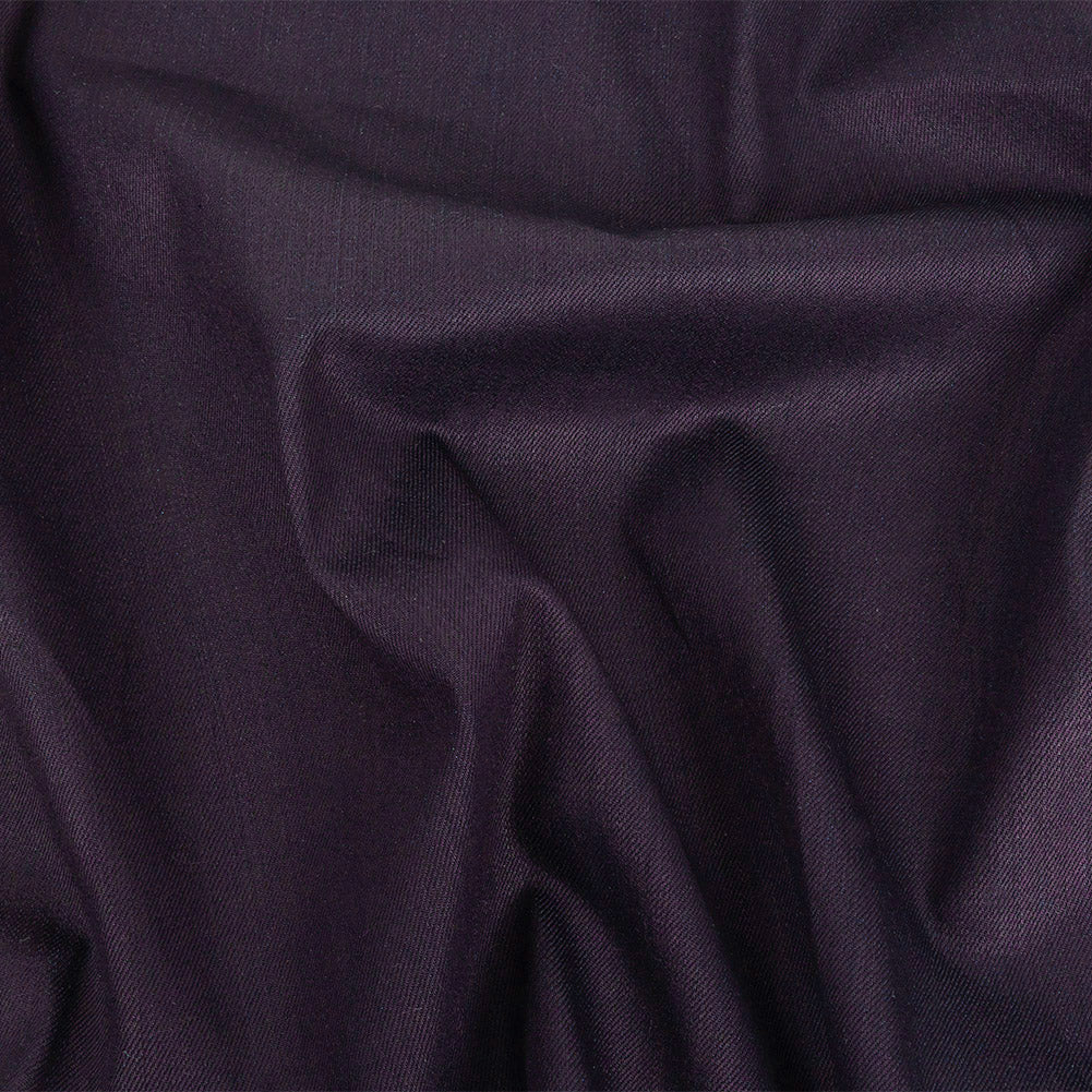 Deep Navy Waxed Cotton Twill