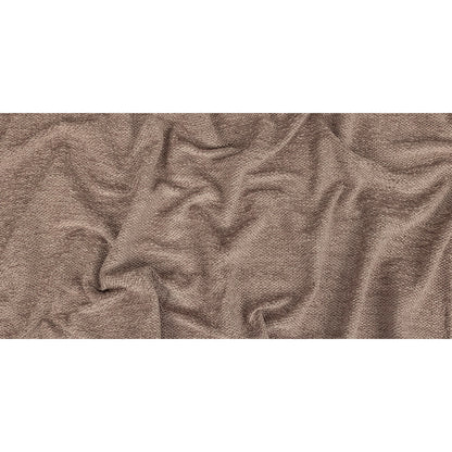 Italian Silvery Gray Loopy Chenille Knit Full