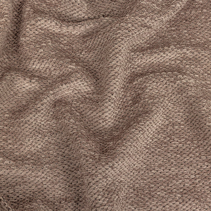 Italian Silvery Gray Loopy Chenille Knit