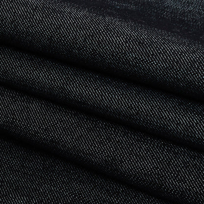 Night Sky Cotton Denim Twill with Give Folded