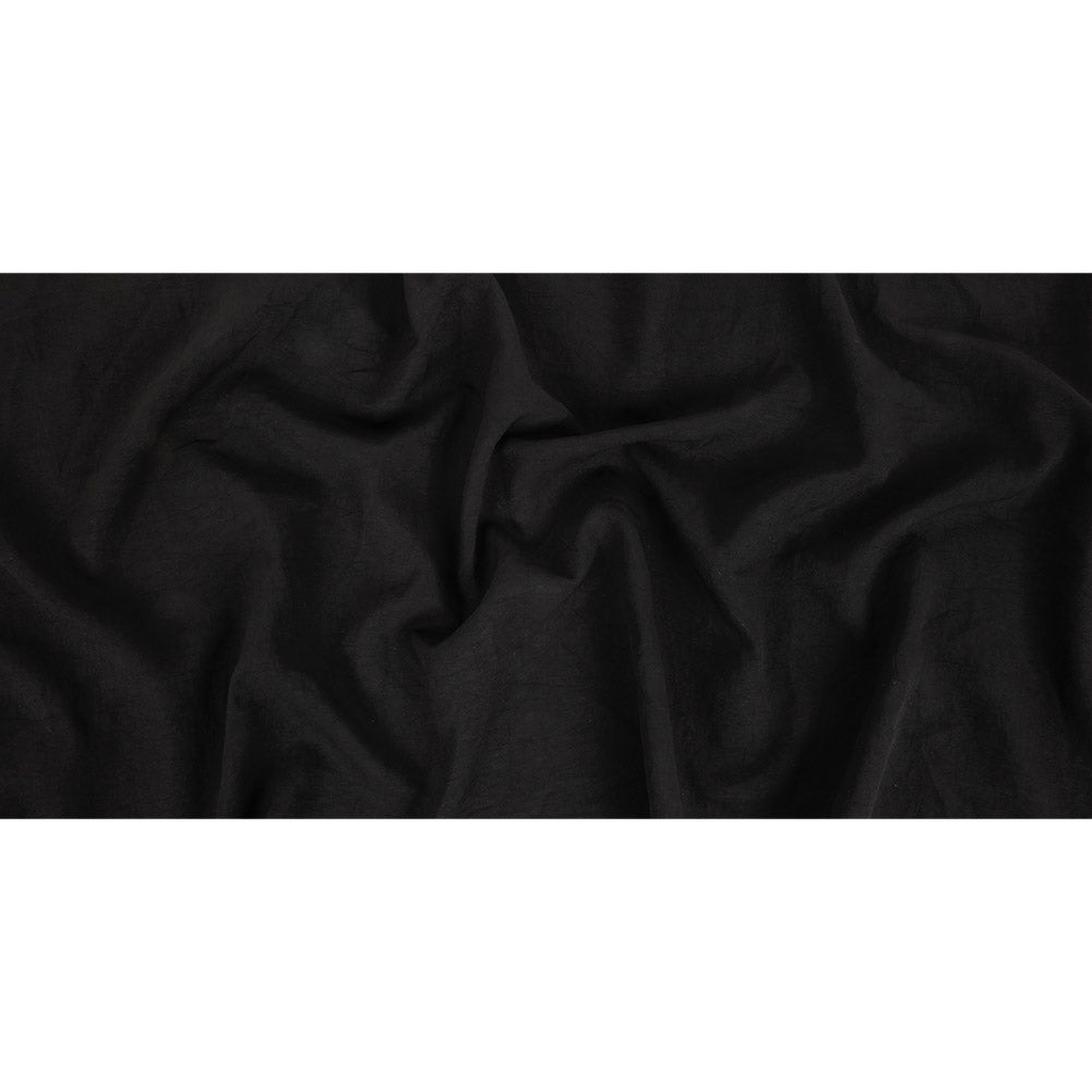 Black Stretch Polyester Woven Full