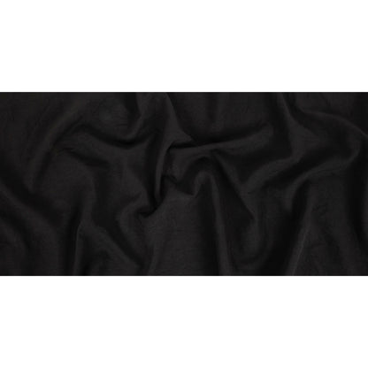 Black Stretch Polyester Woven Full
