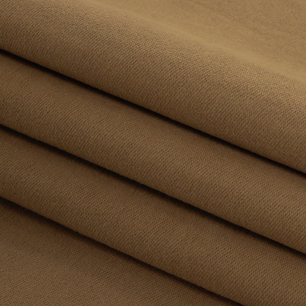 Beige Brushed Cotton Twill Folded