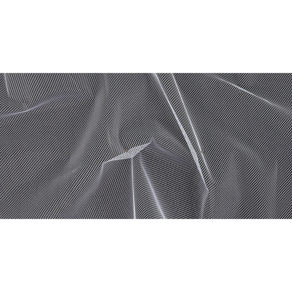 Nylon Cancan Tulle - White Full