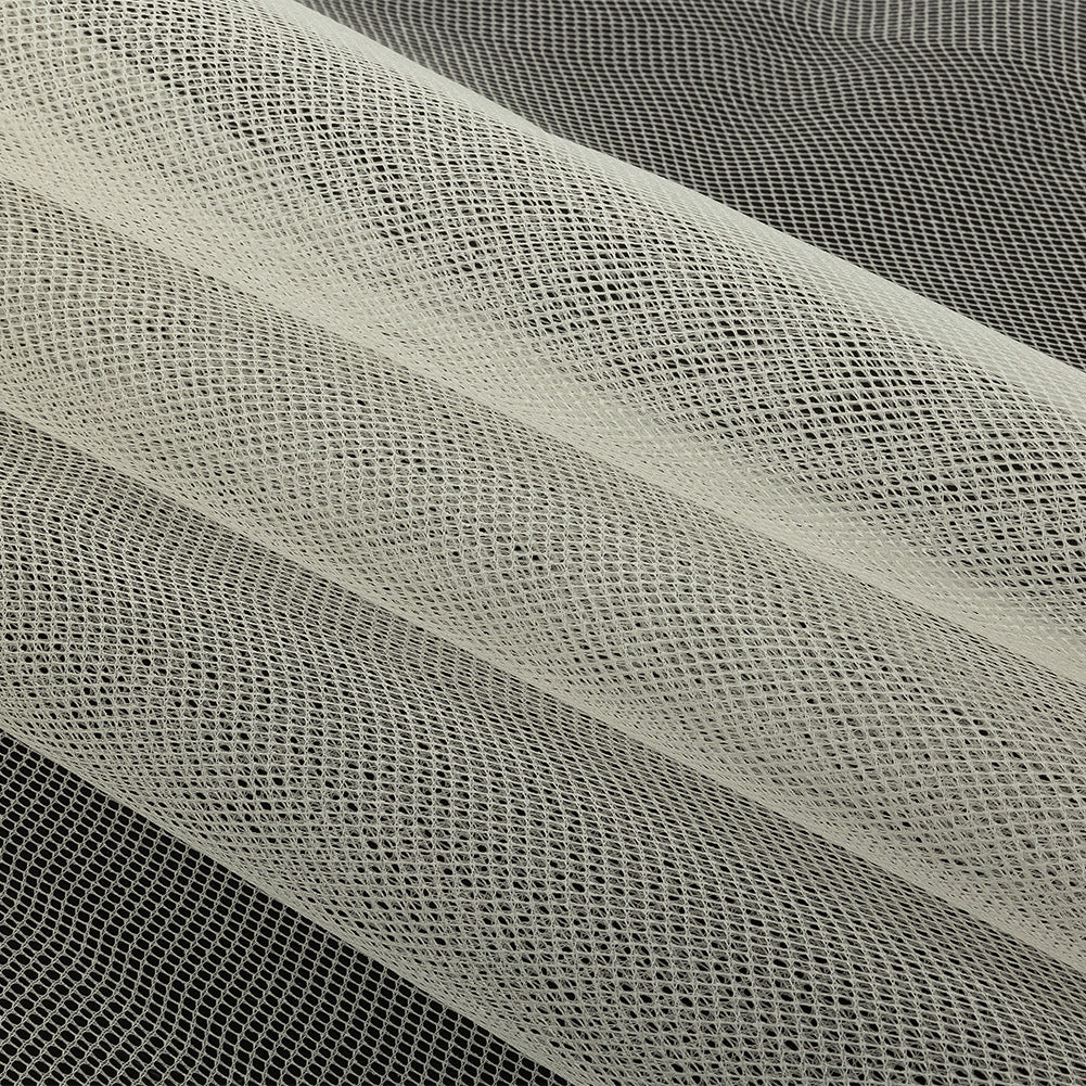 Nylon Cancan Tulle - Ivory Folded