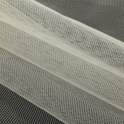 Nylon Cancan Tulle - Ivory Folded