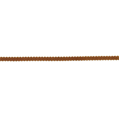 Aztec Brown Petersham Grosgrain Ribbon - 0.125" Detail