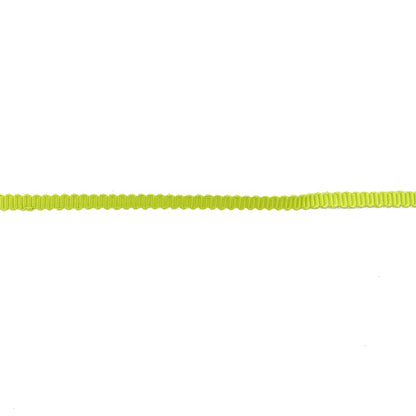 Lime Petersham Grosgrain Ribbon - 0.125" Detail