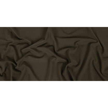 Italian Brown Stretch Ponte Knit Full