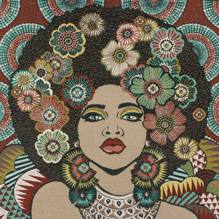 template--25130090922057__main-French Green Floral Destiny Cotton Blend Oversized Square Patch - 18.875"