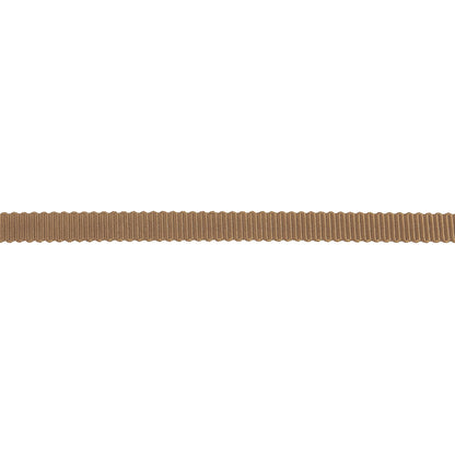 Teddy Bear Brown Petersham Grosgrain Ribbon - 0.25" Detail