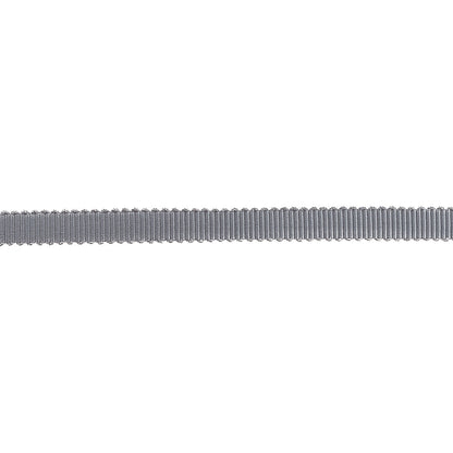 Steel Gray Petersham Grosgrain Ribbon - 0.25" Detail