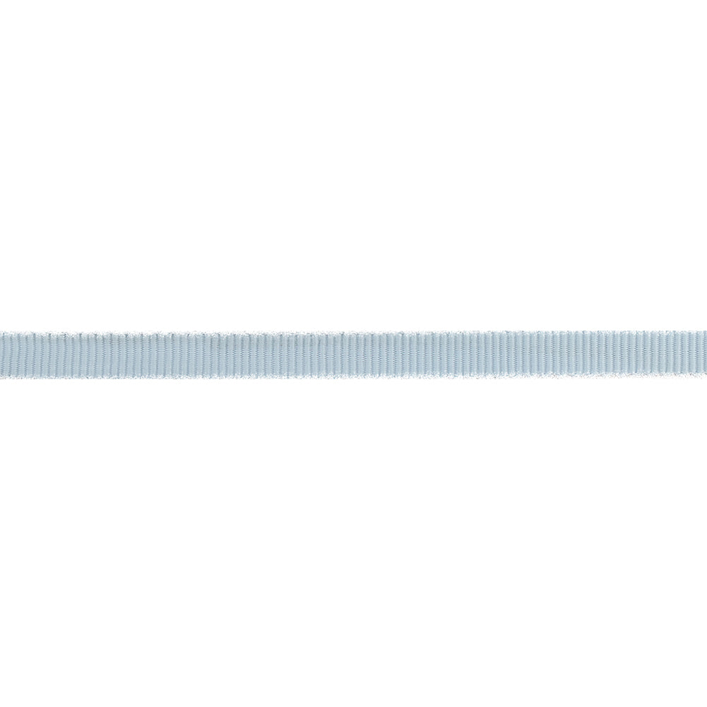 Baby Blue Petersham Grosgrain Ribbon - 0.25" Detail